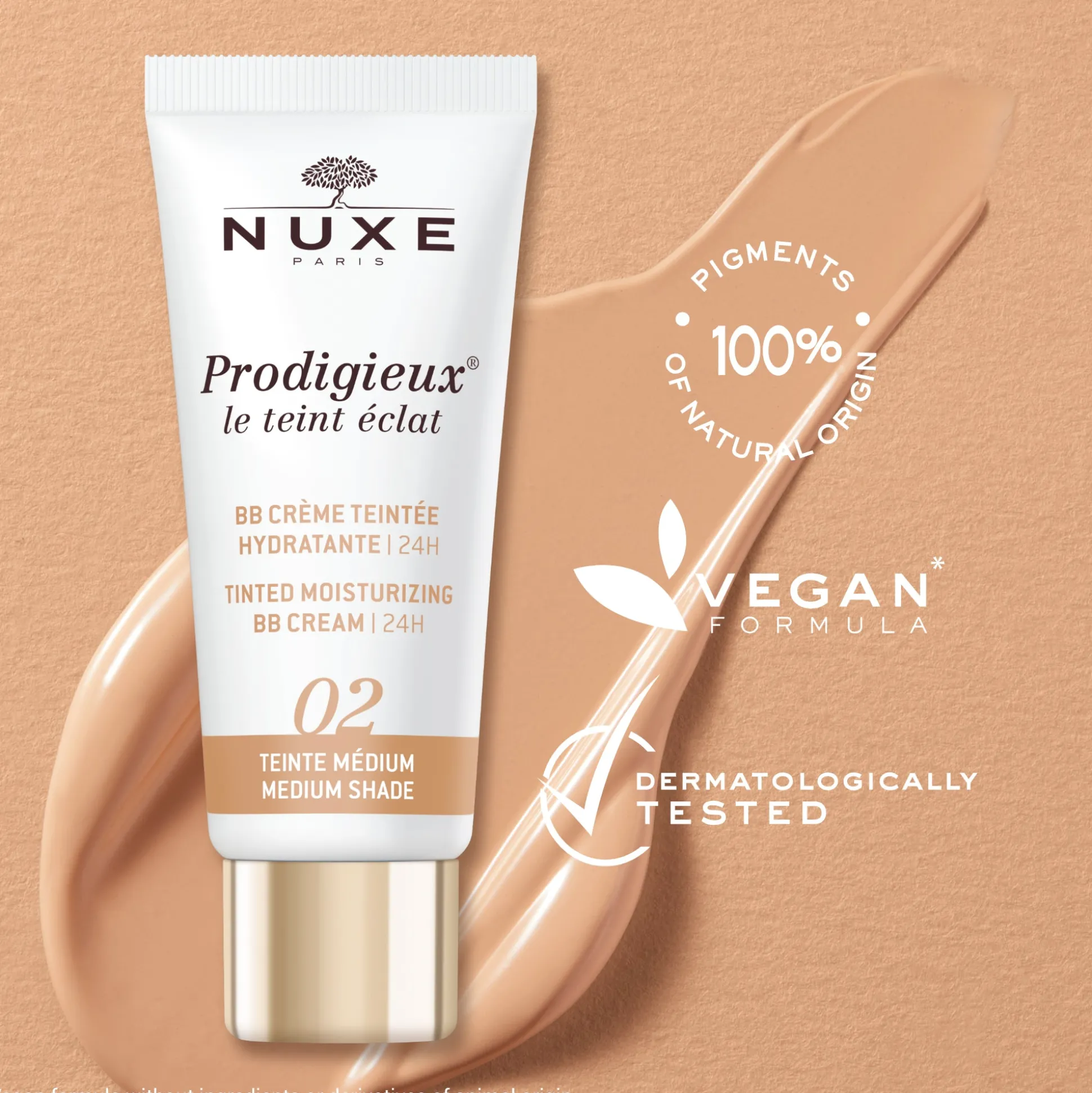 Colorito E Make-Up | Crema Da Giorno^NUXE BB Cream colorata idratante - Tonalitá media