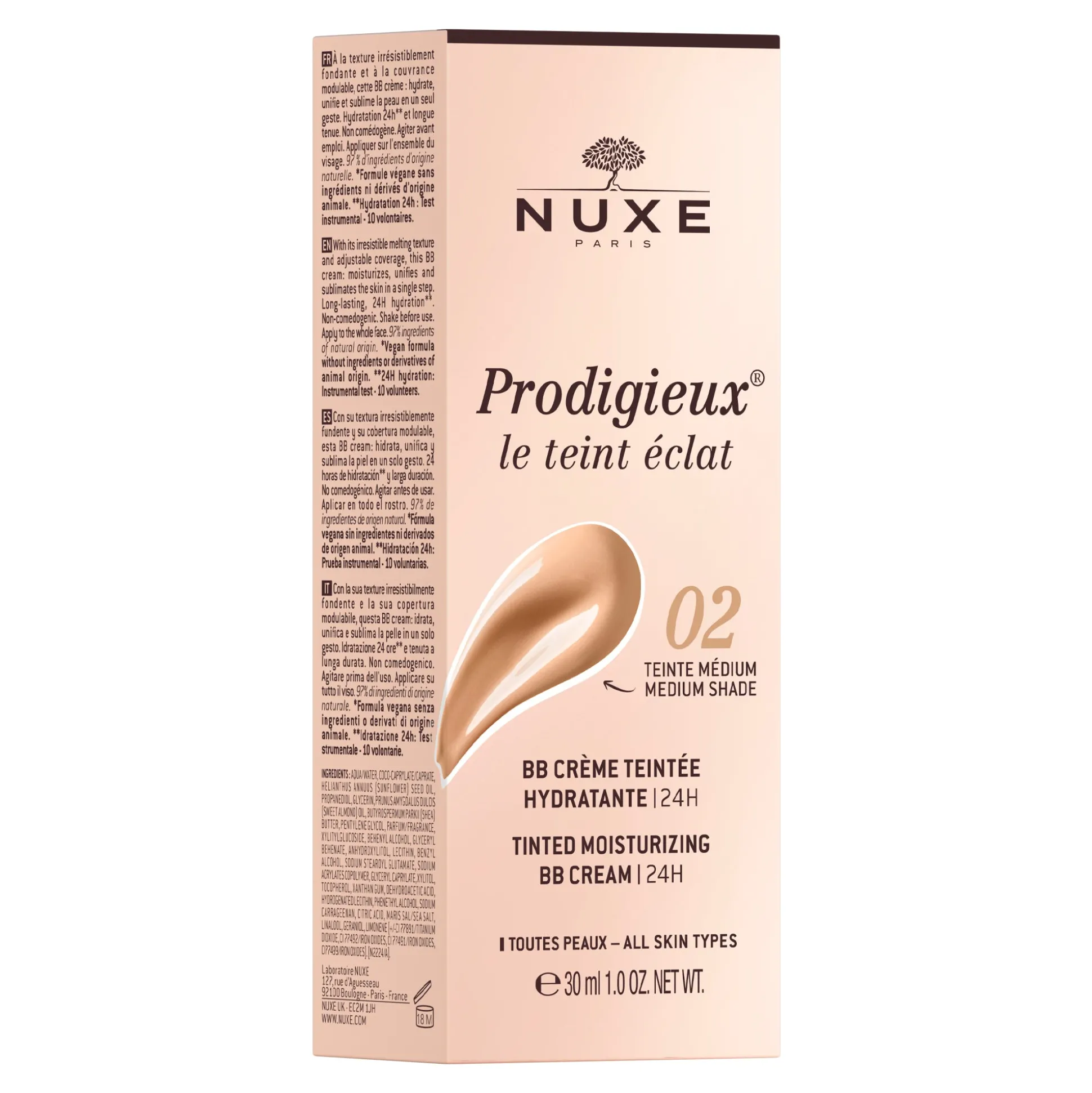 Colorito E Make-Up | Crema Da Giorno^NUXE BB Cream colorata idratante - Tonalitá media