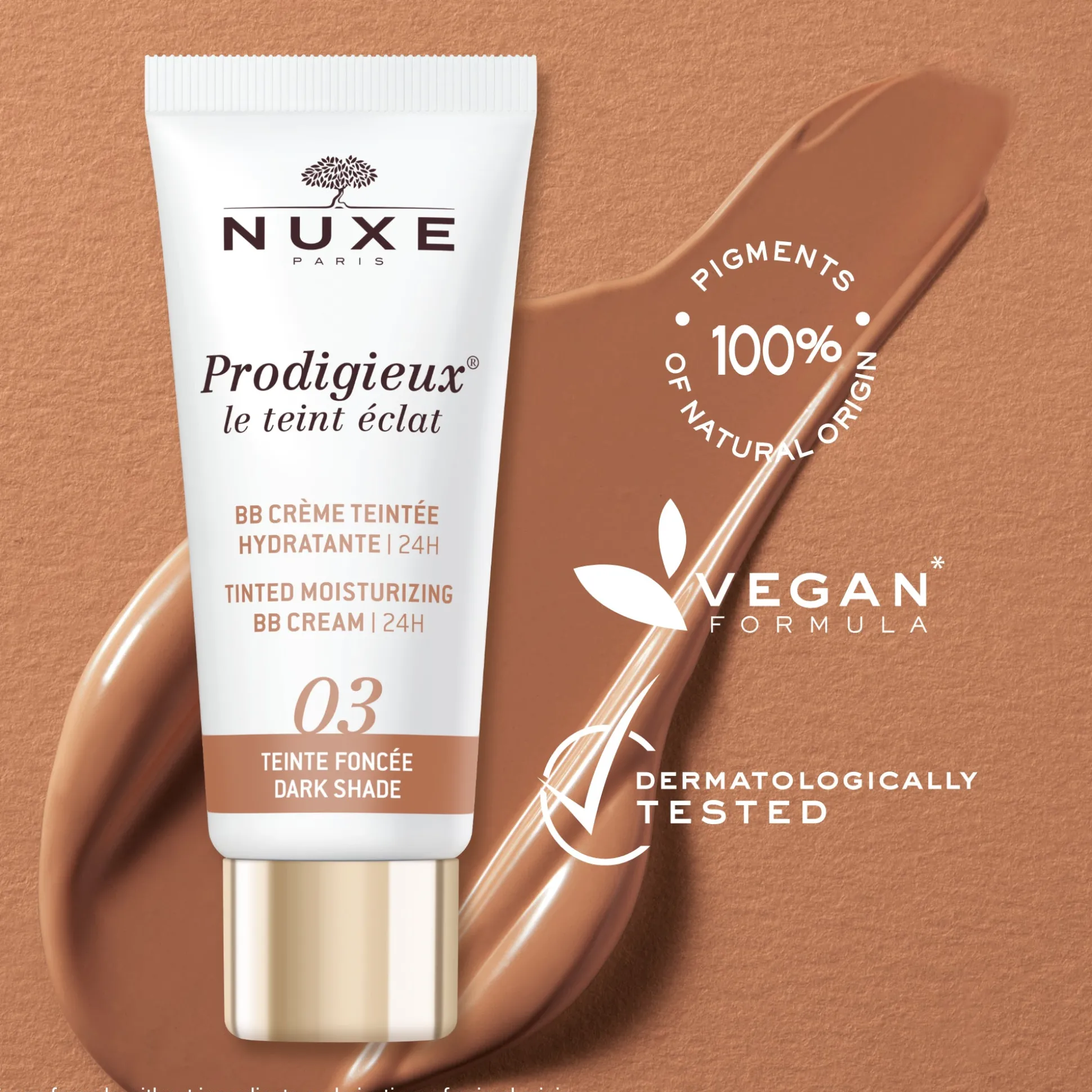 Colorito E Make-Up | Crema Da Giorno^NUXE BB Cream colorata idratante - Tonalitá scura