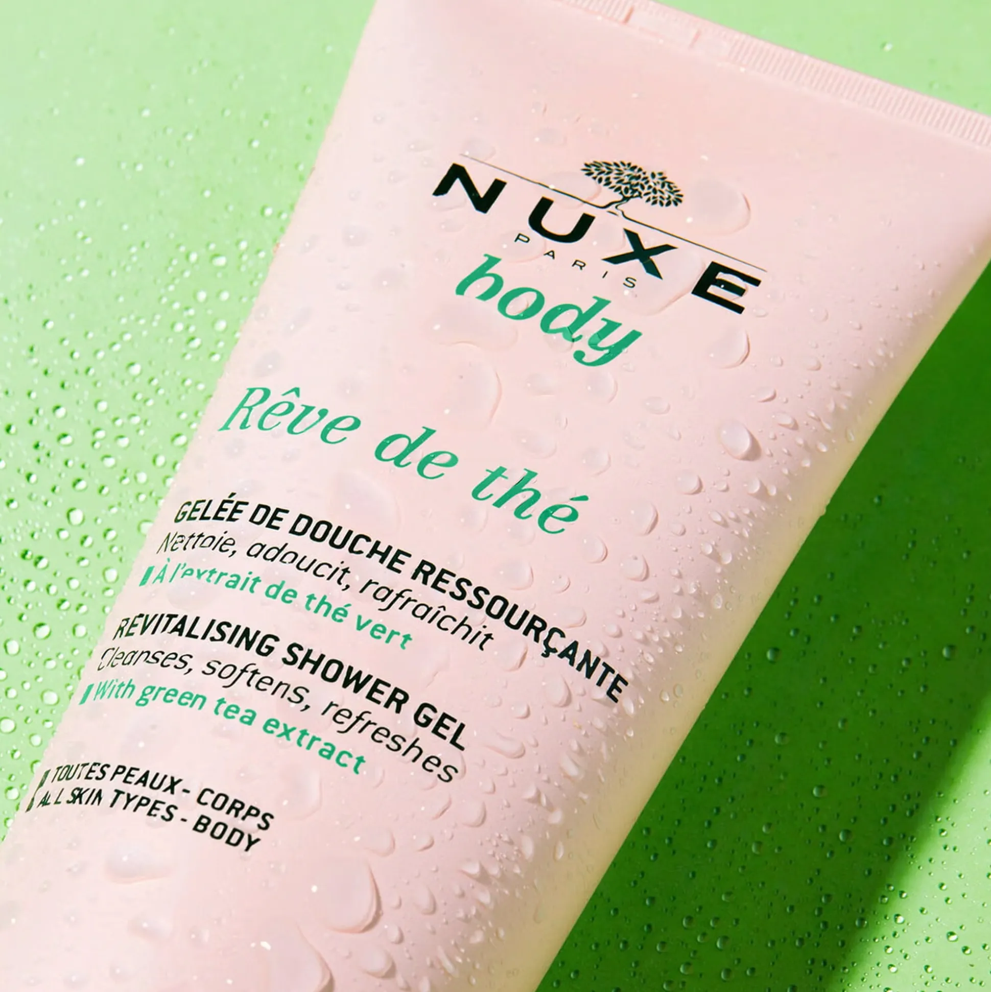 Gel Doccia^NUXE Duo Gel doccia rigenerante BODY Rêve de thé