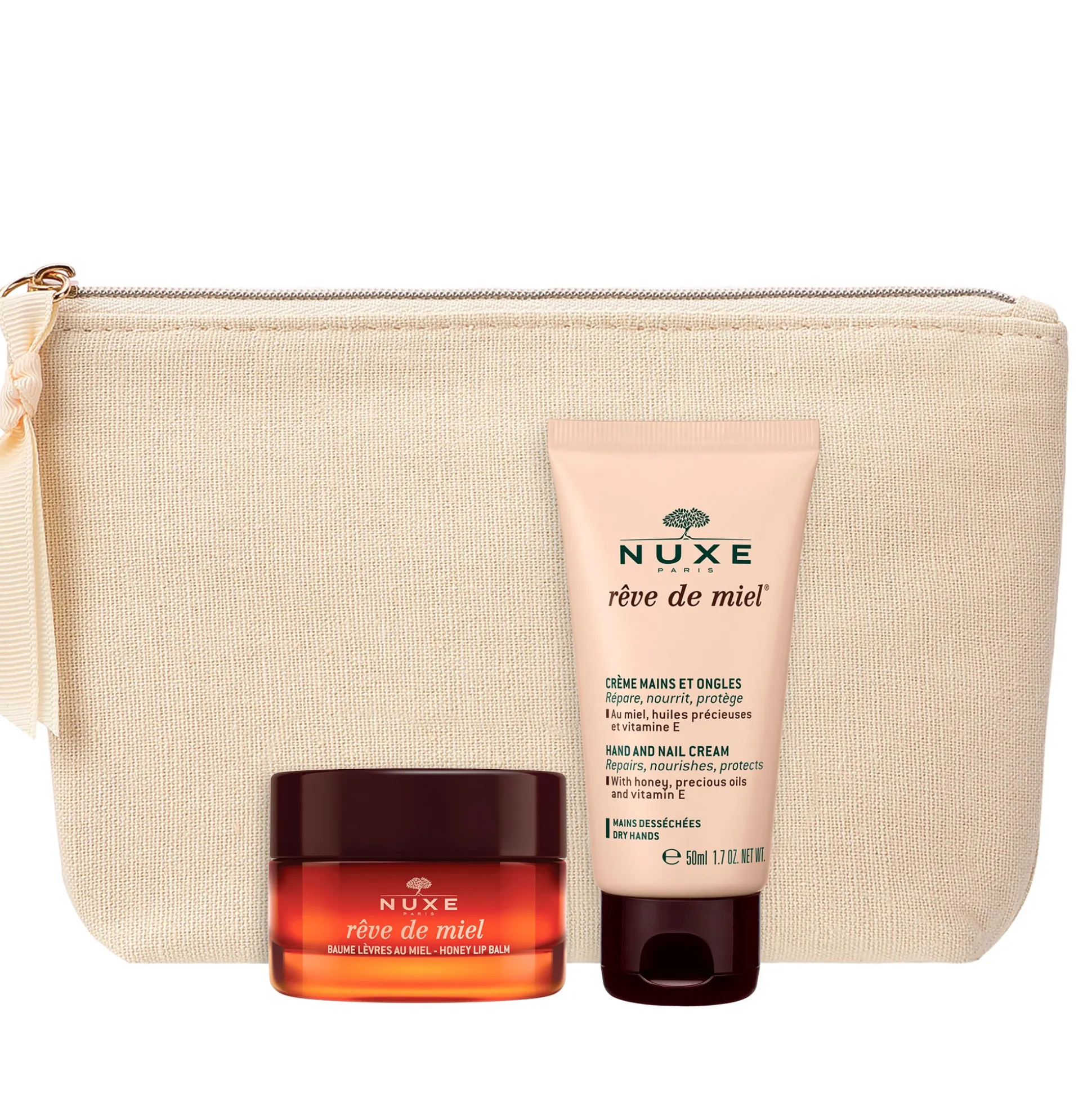 Prezzi Bassi | Crema Per Le Mani^NUXE Duo Labbra e Mani, Rêve de Miel