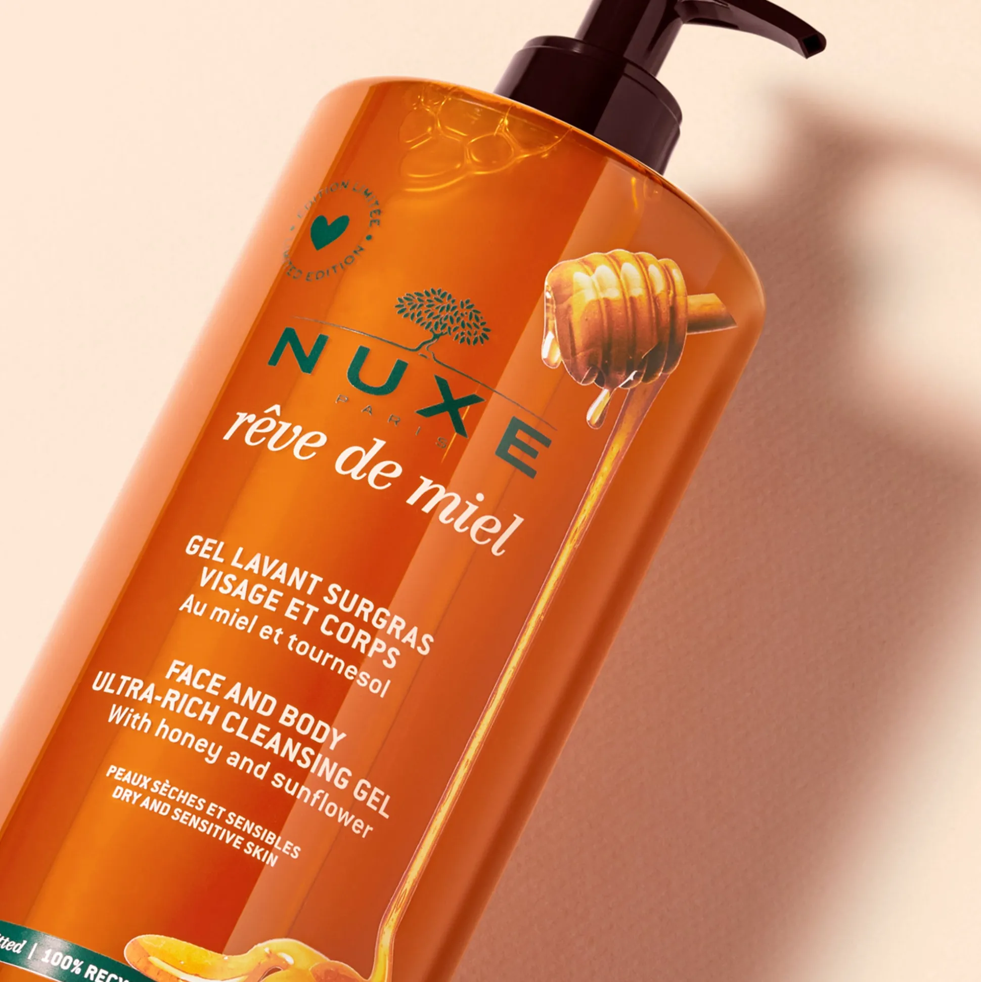 Gel Doccia^NUXE Gel detergente surgrassante liporestitutivo viso e corpo