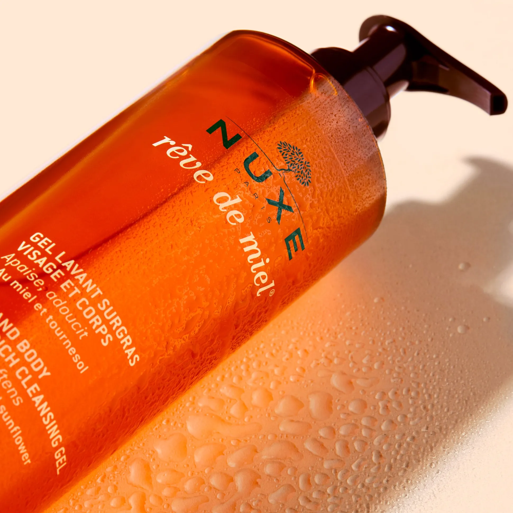 Gel Doccia^NUXE Gel detergente surgrassante liporestitutivo viso e corpo