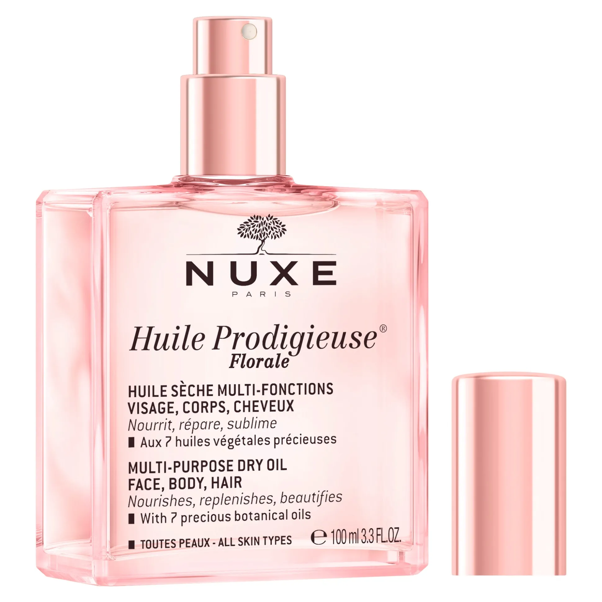 Olio Per Capelli | Olio Per Il Corpo^NUXE Huile Prodigieuse® Florale 100ml - Olio secco per viso, corpo e capelli