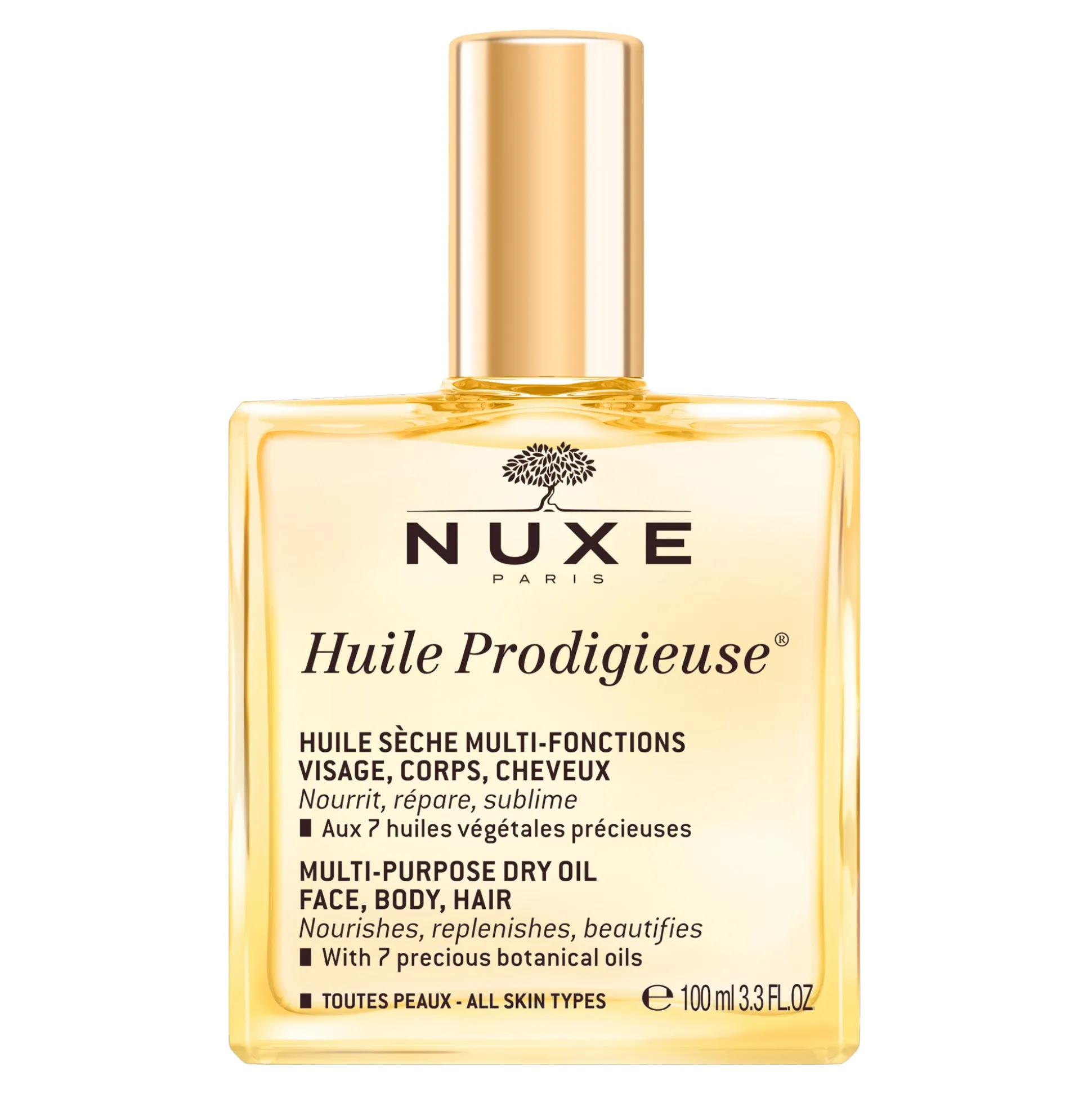 Olio Per Capelli | Olio Per Il Corpo^NUXE Huile Prodigieuse® 100ml - Olio secco per viso, corpo e capelli