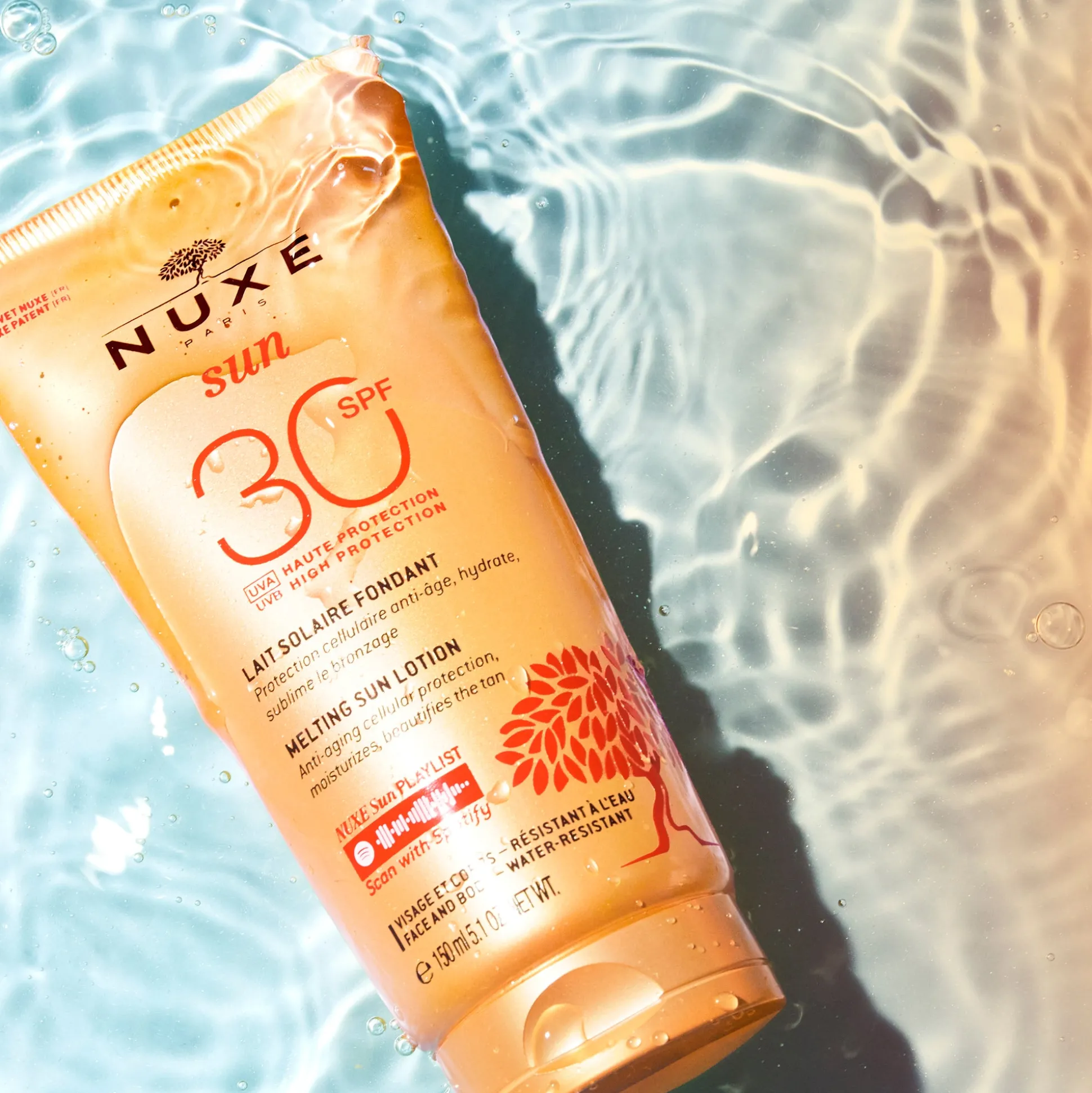 Protezione Solare | Crema Da Giorno^NUXE Latte solare fondente alta protezione SPF30 viso e corpo,