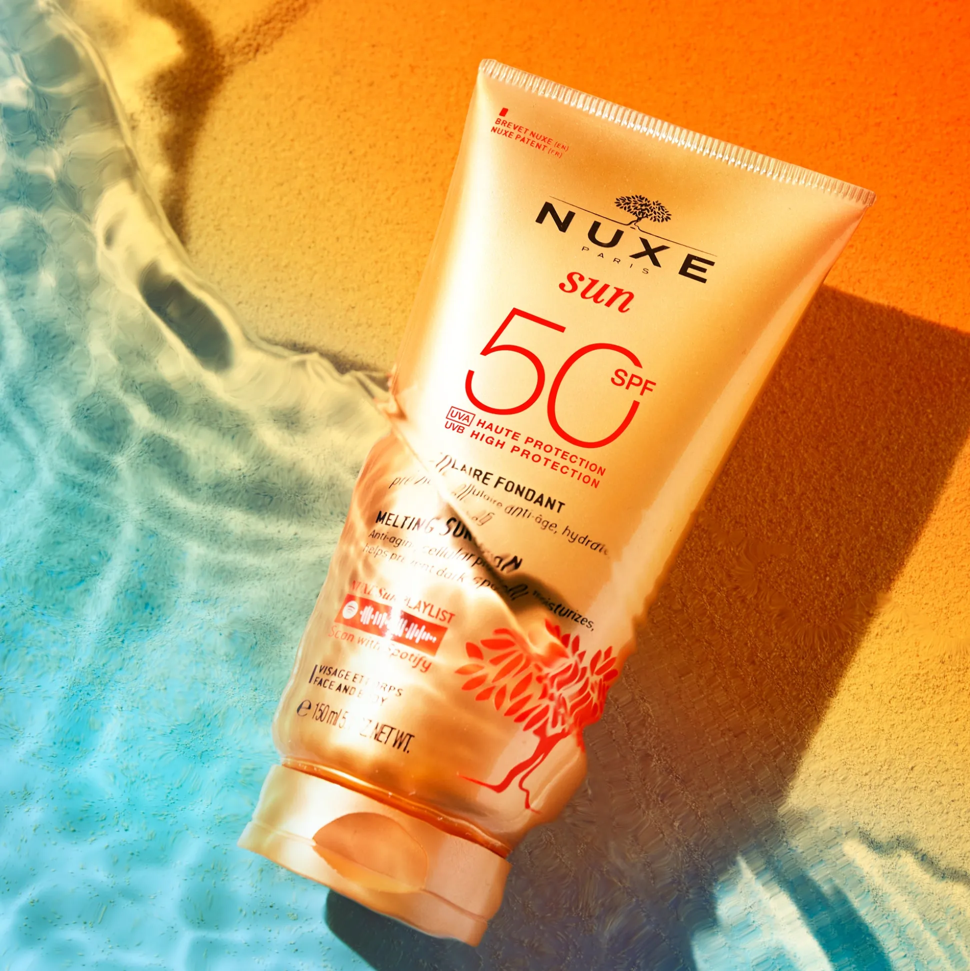 Protezione Solare | Crema Da Giorno^NUXE Latte solare fondente alta protezione SPF50 viso e corpo