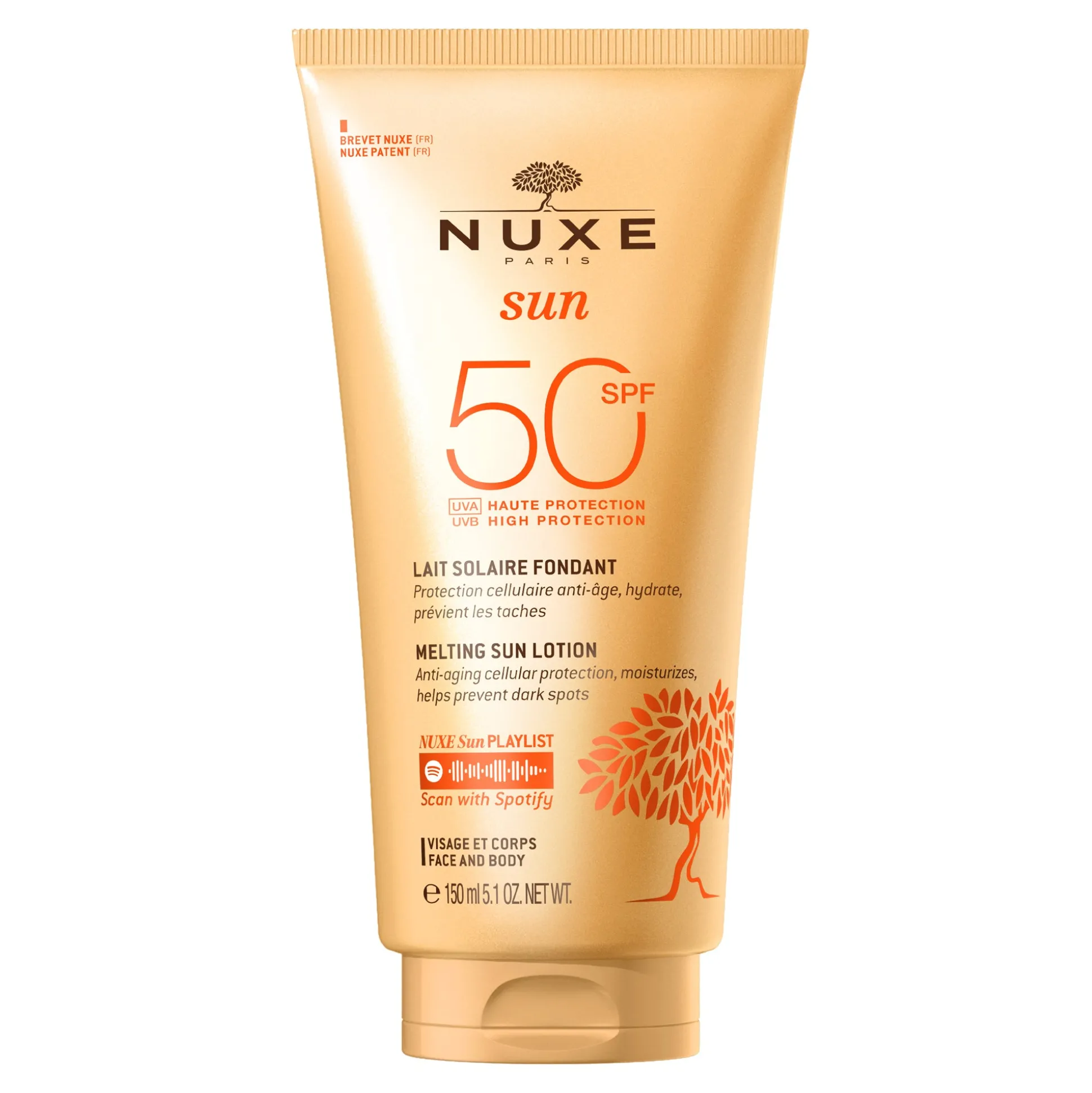 Protezione Solare | Crema Da Giorno^NUXE Latte solare fondente alta protezione SPF50 viso e corpo