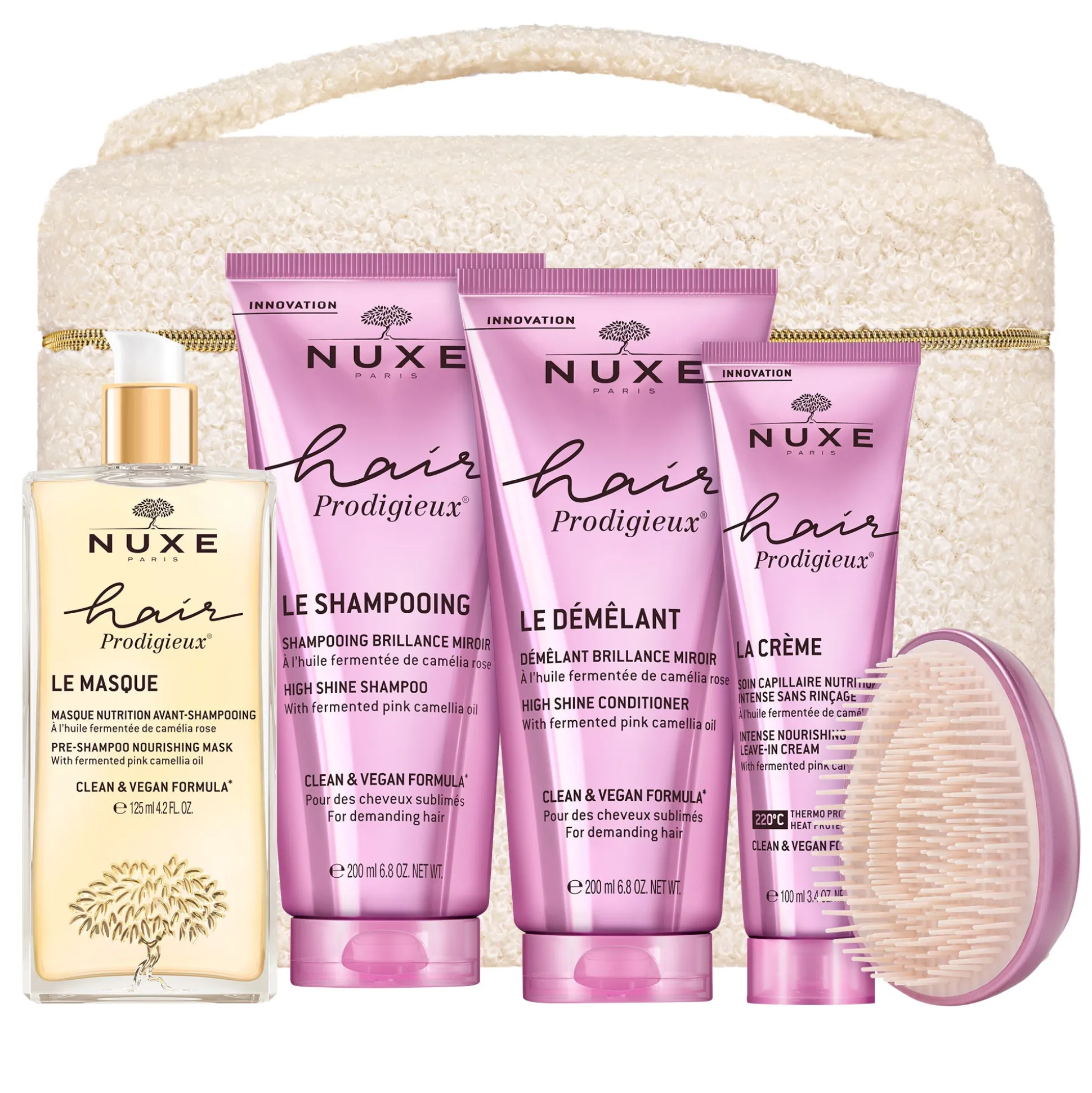 Districante | Shampoo^NUXE Routine Effetto lucentezza, Hair Prodigieux®